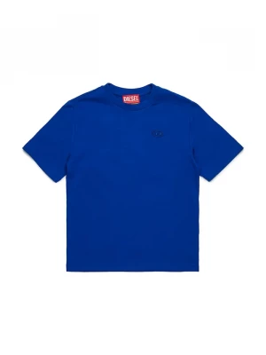 Obrázek produktu Diesel Dětské bavlněné tričko Diesel TBOGGYMEGOVALD OVER T-SHIRT modrá