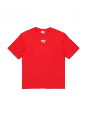 Obrázek produktu Diesel Dětské bavlněné tričko Diesel TMARCUS OVER T-SHIRT červená