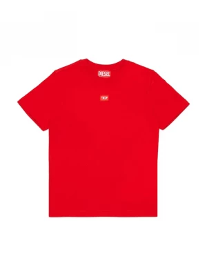 Obrázek produktu Diesel Dětské bavlněné tričko Diesel TXDIEGO T-SHIRT červená