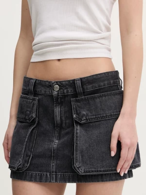 Obrázek produktu Diesel Džínová sukně Diesel DE-TON SKIRT šedá