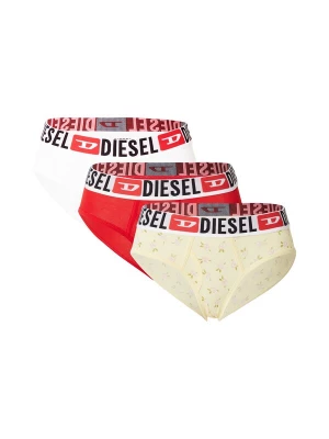 Obrázek produktu DIESEL Kalhotky pastelově žlutá / červená / bílá