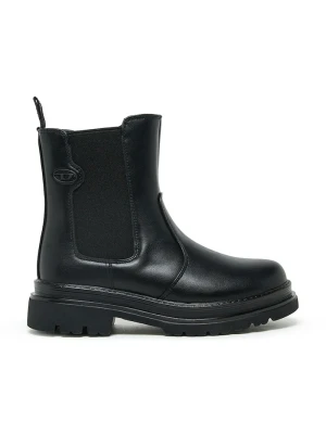 Obrázek produktu Diesel kotníkové Chelsea boty na platformě dětské D-VYNCOUN BOOTS černá