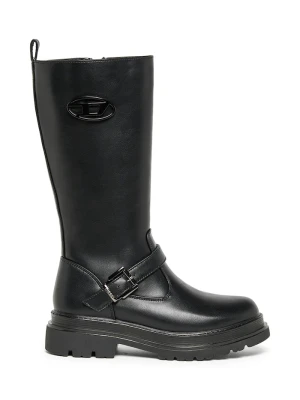 Obrázek produktu Diesel kozačky nad kolena dětské D-KRILTY BOOTS černá