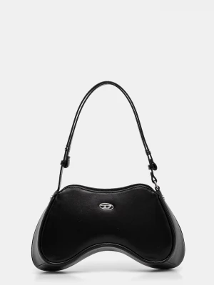 Obrázek produktu Diesel Kožená kabelka PLAY PLAY SHOULDER cross bodyb černá