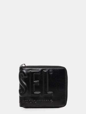 Obrázek produktu Diesel Kožená peněženka Diesel DSL 3D- BI FOLD COIN ZIP XS černá