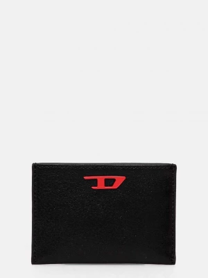 Obrázek produktu Diesel Kožené pouzdro na karty Diesel RAVE CARD CASE černá