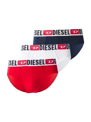Obrázek produktu DIESEL Slipy 'Andre' námořnická modř / světle šedá / červená / bílá