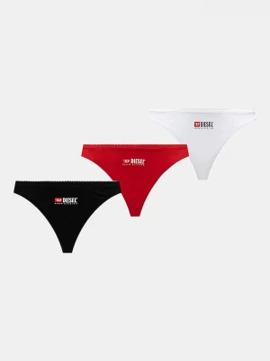Obrázek produktu Diesel Tanga Diesel PUNCHY-D-CORE-3PACK UNDERPANTS 3-pack červená