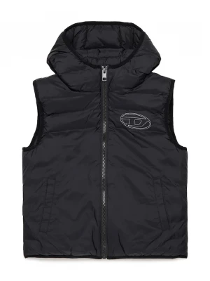 Obrázek produktu Diesel vesta s kapucí dětská JOSIP JACKET černá