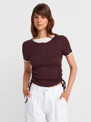 Obrázek produktu Dilvin Tričko 'T-Shirts' burgundská červeň