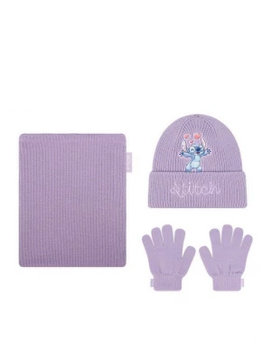 Obrázek produktu Disney Classics Set čepice, tunelová šála a rukavice CEO-ACCCS-AW26-220DCLS Světle fialová