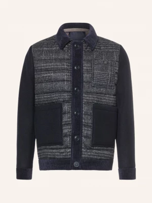 Obrázek produktu Distretto 12 Svrchní Košile Urban Gent Z Kombinace Materiálů tmavě modrá / šedá