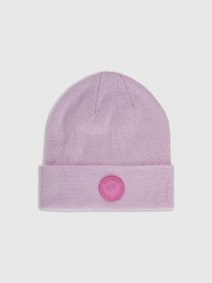 Obrázek produktu Dívčí beanie čepice - růžová 4F