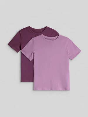 Obrázek produktu Dívčí regular hladké tričko (2-pack) - multicolor 4F