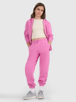 Obrázek produktu 4F Dívčí teplákové jogger kalhoty - růžové