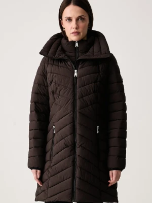 Obrázek produktu DKNY dlouhá bunda dámská hnědá