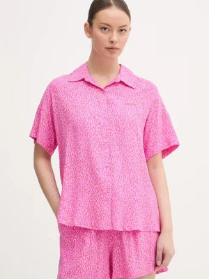 Obrázek produktu DKNY dvoudílné pyžamo dámské z viskózy růžová