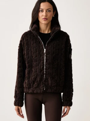 Obrázek produktu DKNY fleece mikina dámská hnědá