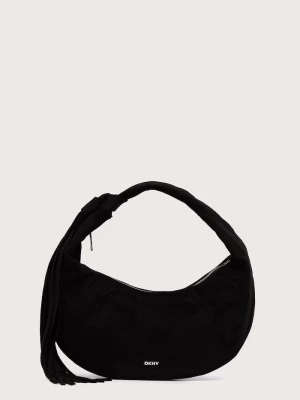 Obrázek produktu DKNY hobo kabelka dámská z imitace semiše černá
