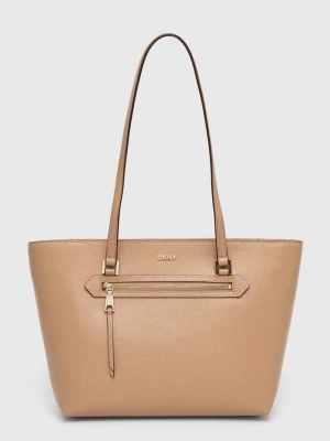 Obrázek produktu DKNY Kožená kabelka Dkny béžová
