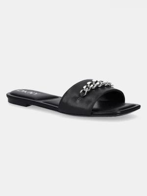 Obrázek produktu DKNY Kožené pantofle Dkny Dania černá