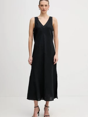 Obrázek produktu DKNY Lněné šaty Dkny černá