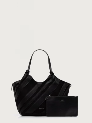 Obrázek produktu DKNY nákupní taška dámská z imitace semiše černá