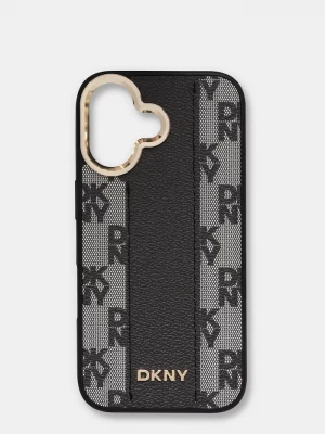 Obrázek produktu DKNY pouzdro na telefon z imitace kůže iPhone 16 černá