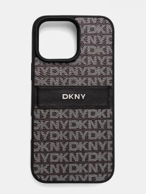 Obrázek produktu DKNY pouzdro na telefon z imitace kůže iPhone 16 Pro Max černá