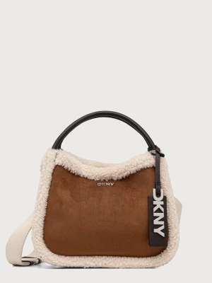 Obrázek produktu DKNY taška dámská z imitace semiše hnědá