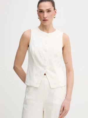Obrázek produktu DKNY Vesta s dodatkem lnu Dkny béžová