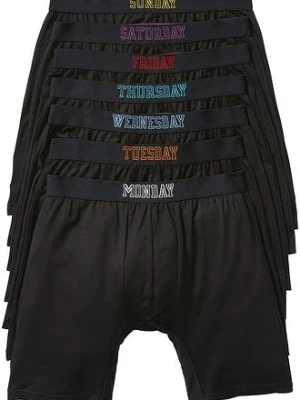 Obrázek produktu Dlouhé přiléhavé boxerky s bavlnou (7 ks v balení) BonPrix