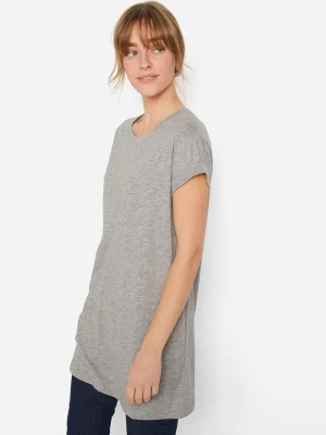 Obrázek produktu Długi T-shirt z czystej bawełny BonPrix szary