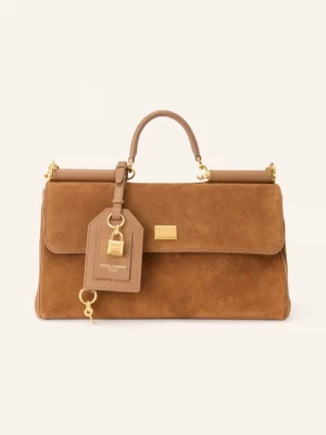 Obrázek produktu Dolce & Gabbana Kabelka My Sicily Medium koňaková / zlatá