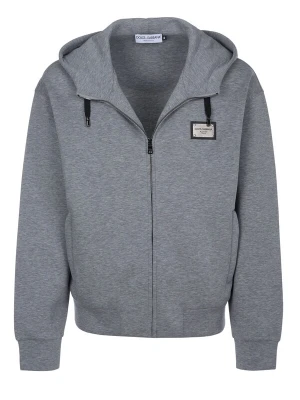 Obrázek produktu DOLCE & GABBANA Mikina 'Dolce & Gabbana Sweatjacke grau' šedá