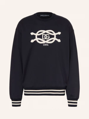 Obrázek produktu Dolce & Gabbana Mikiny tmavě modrá / bílá