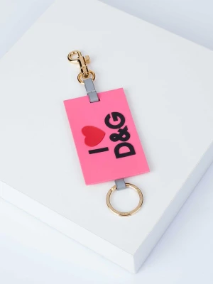 Obrázek produktu DOLCE & GABBANA Přívěsek na klíče 'Dolce & Gabbana Keyholder' pink