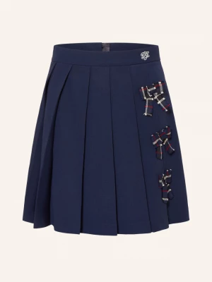 Obrázek produktu Dolce & Gabbana Skládaná Sukně tmavě modrá / červená / bílá