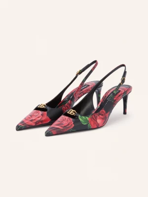 Obrázek produktu Dolce & Gabbana Slingpumps červená / zlatá / černá