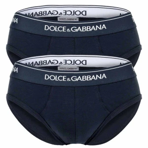 Obrázek produktu DOLCE & GABBANA Slipy tmavě modrá / bílá