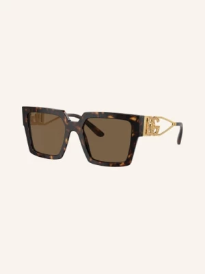 Obrázek produktu Dolce & Gabbana Sluneční Brýle dg4446b S Ozdobnými Kamínky 502/73 - havana/ šedá