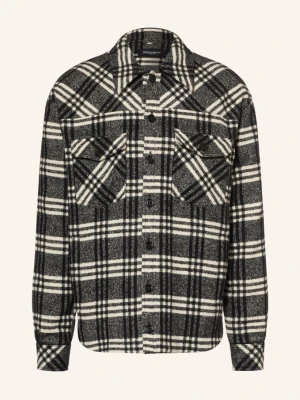 Obrázek produktu Dolce & Gabbana Svrchní Košile tmavě šedá / bílá / černá