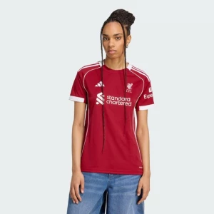 Obrázek produktu Domácí dres Liverpool FC 25 / 26 Adidas Strawberry Red