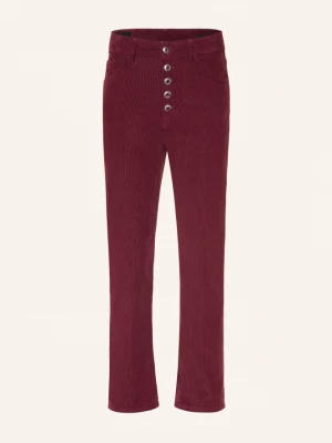 Obrázek produktu Dondup 7 / 8 Chino Kalhoty Koons Z Manšestru tmavě červená