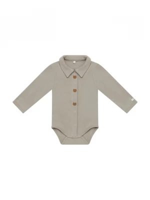 Obrázek produktu Donsje body kojenecké bavlněné s elastanem Finnian Bodysuit Bears zelená