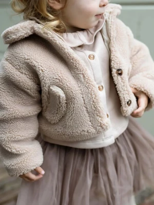 Obrázek produktu Donsje Dětská bunda Donsje Bettie Jacket Bunnies béžová
