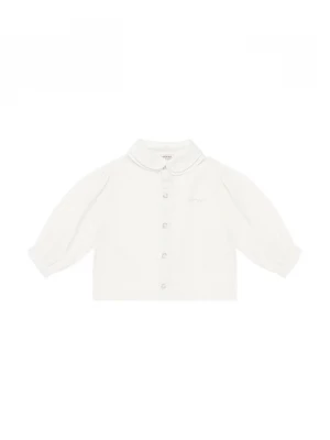 Obrázek produktu Donsje Dětská lněná halenka Donsje Anoeche Linen Blouse bílá