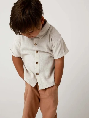 Obrázek produktu Donsje Dětská lněná košile Donsje Brammie Shirt