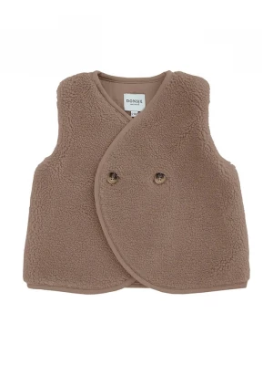 Obrázek produktu Donsje Dětská vesta Donsje Monty Gilet hnědá