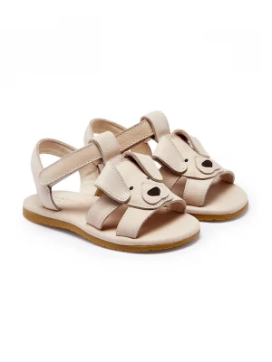 Obrázek produktu Donsje Dětské kožené sandály Donsje Dhalo Sandals Golden Retriever béžová